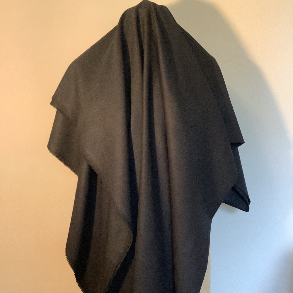 Pendleton Black Wool Fabric - 3 Yds.